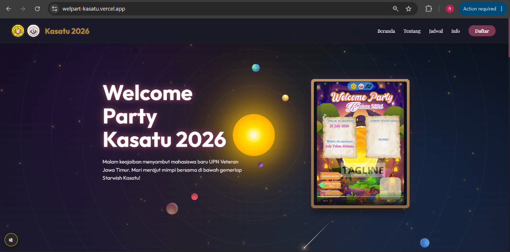 Portal Promosi Event Interaktif