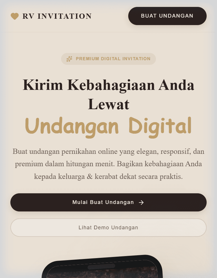 Undangan Pernikahan Digital